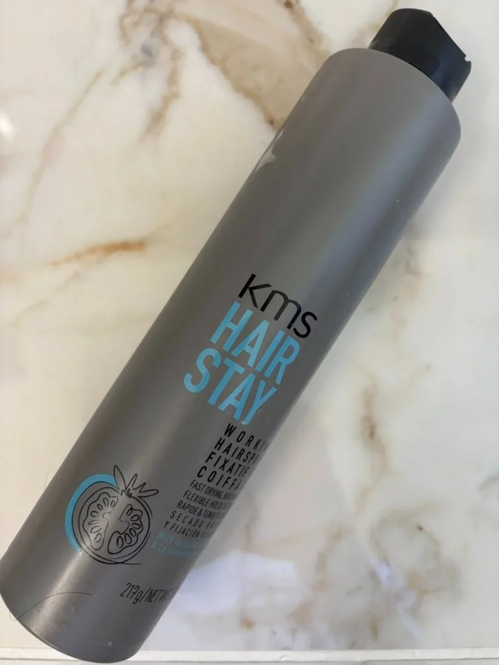 NEW! KMS California Hair Stay Working Hairspray 8.4 oz FAST DRYING FLEX HOLD
